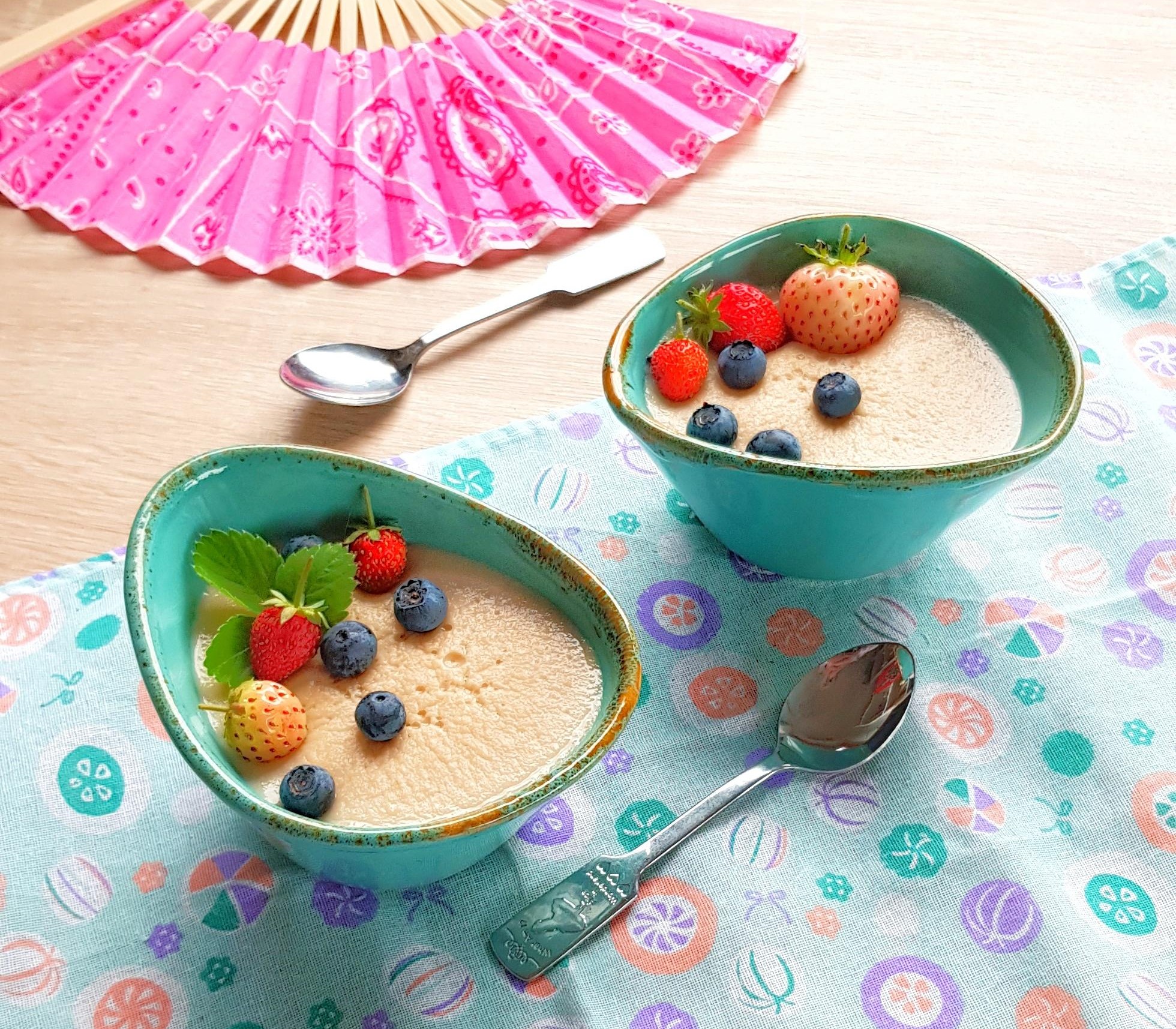 Rezept Kuki Cha Pudding und Produkttest Ocha Ocha Tee