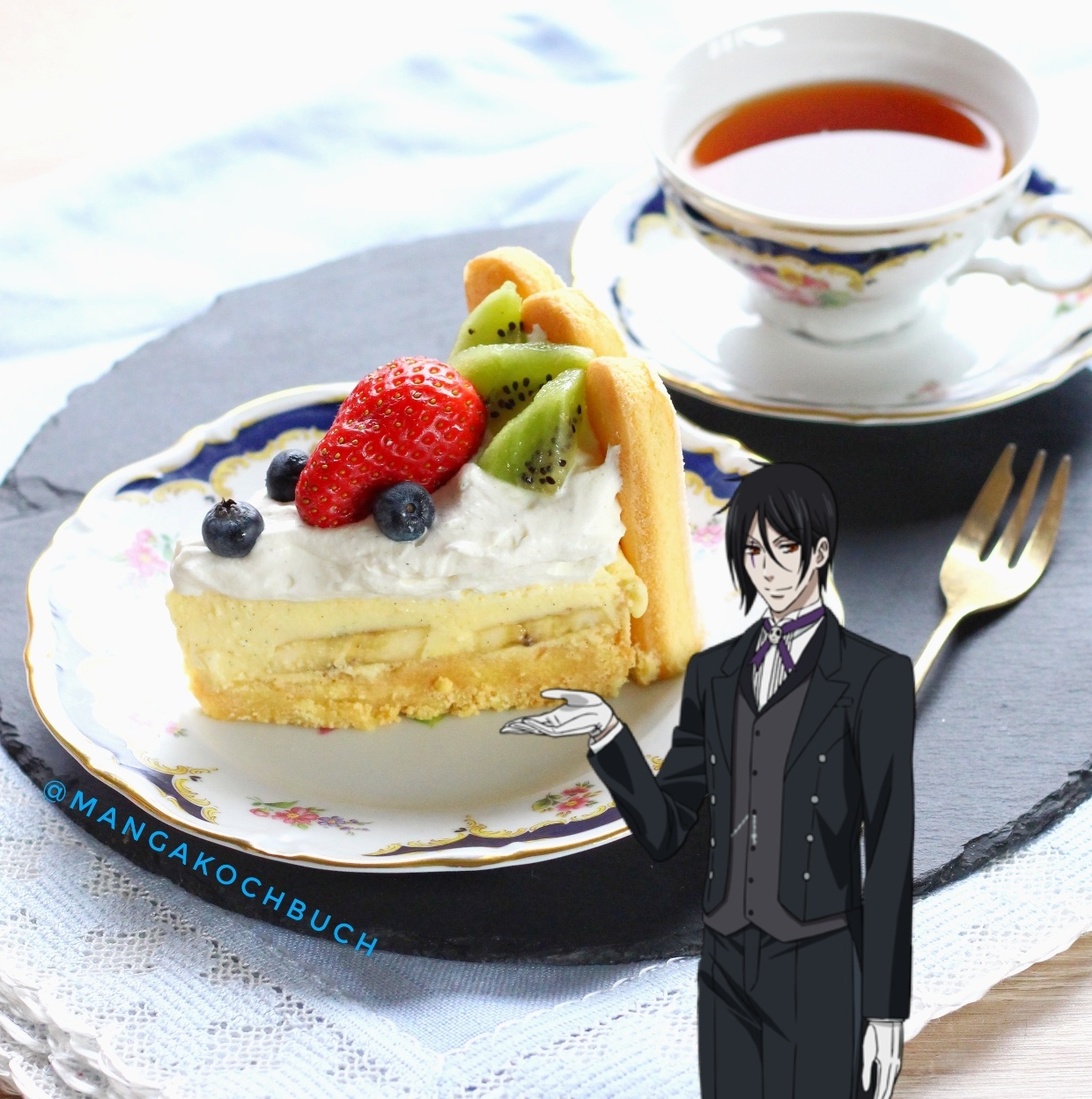 Anime Rezept! Charlotte Cake wie in Black Butler