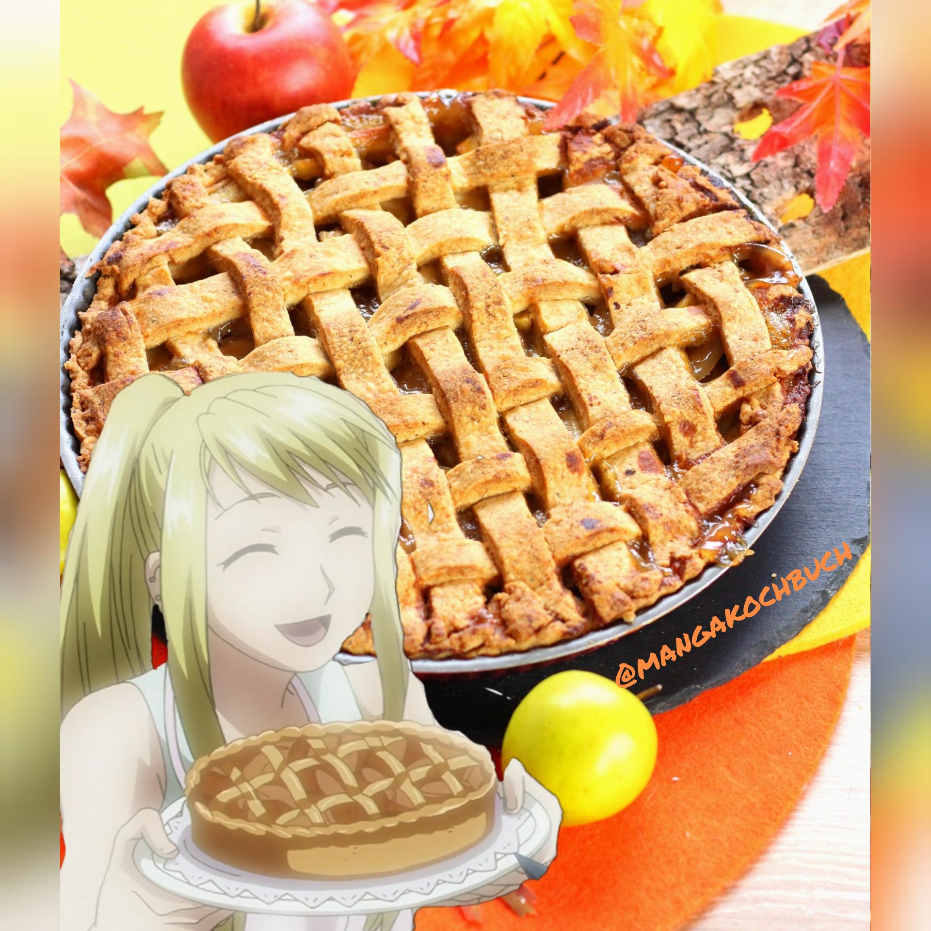 Anime Rezept: Winrys Haselnuss-Apfelkuchen wie in Fullmetal Alchemist