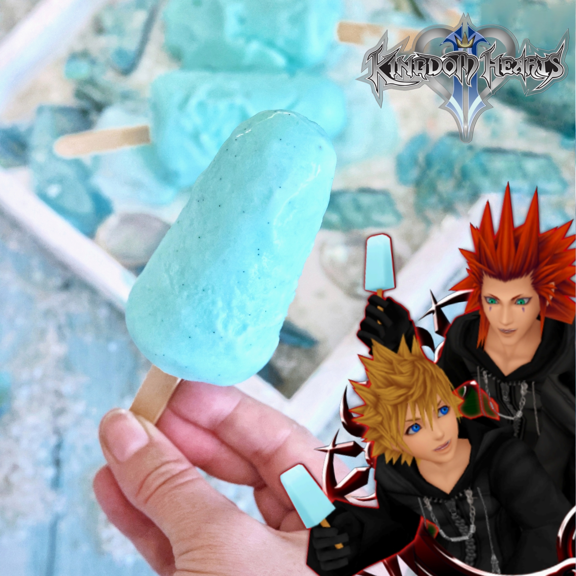 Game Rezept: Meersalz Eiscreme wie in Kingdom Hearts!