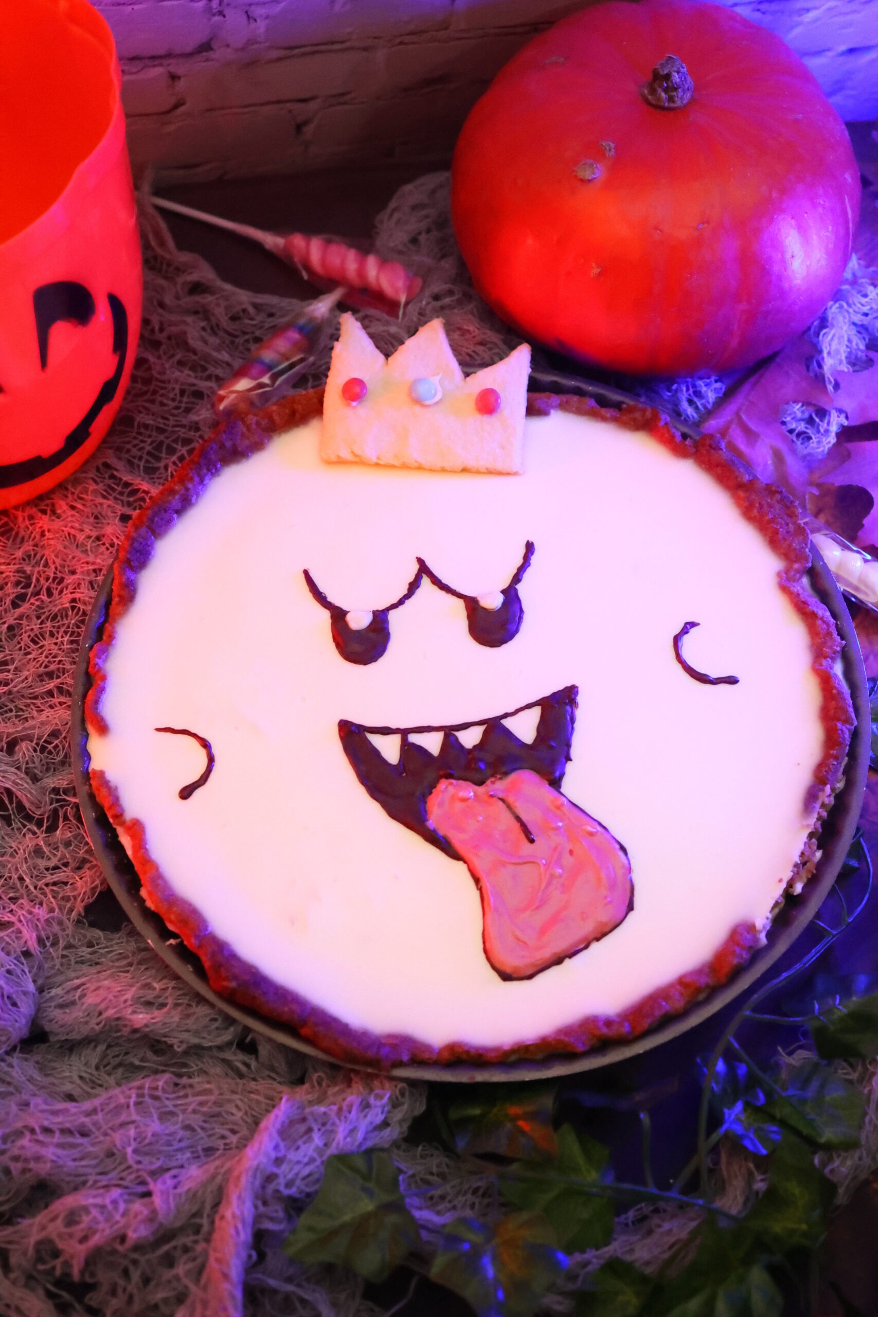 Halloween Rezept König Buu Huu OrangenSahne Tarte Mangakochbuch